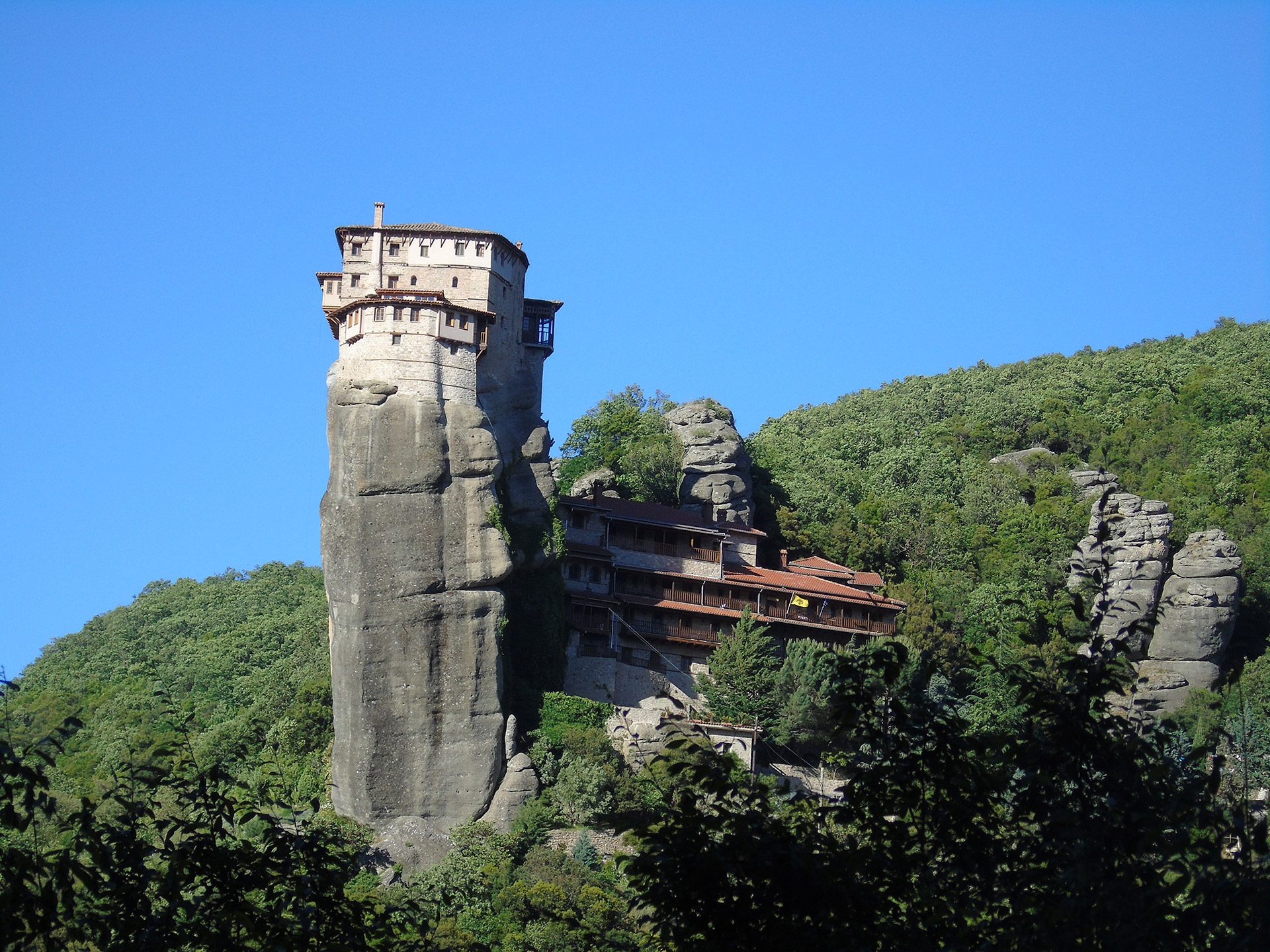 Roussanou Monastery