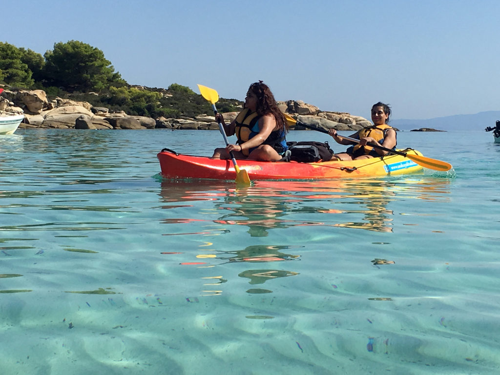 Half Day Sea Kayak Trip in Halkidiki