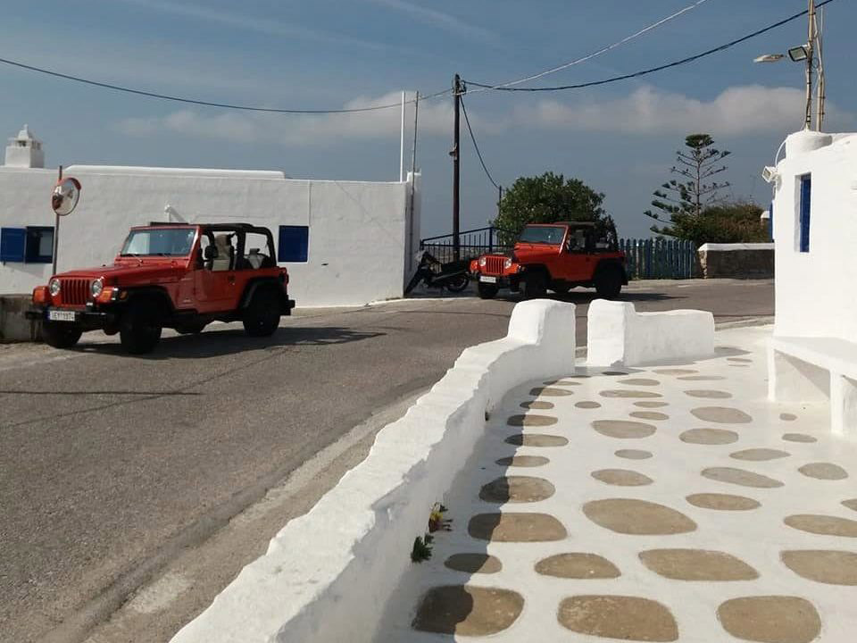Jeep Safari at Mykonos