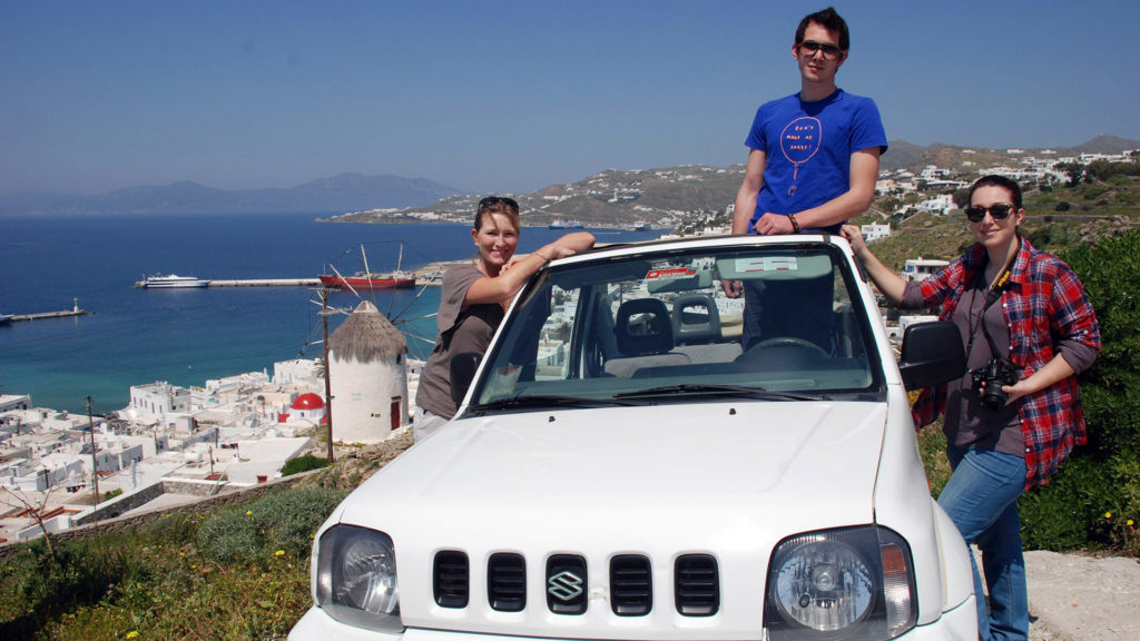 Jeep Safari at Mykonos
