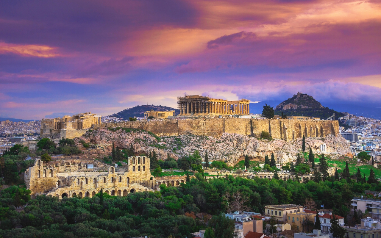 Acropolis of Athens and Parthenon Greece Travel Guide 