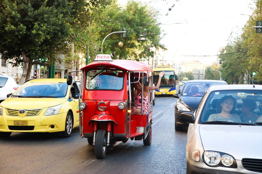 The alternative Athens city tour on a tuk tuk