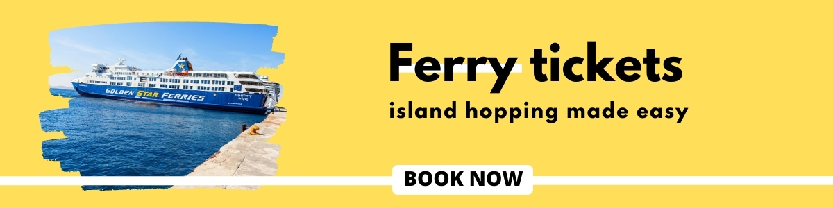 10 days Greece itinerary ferry tickets