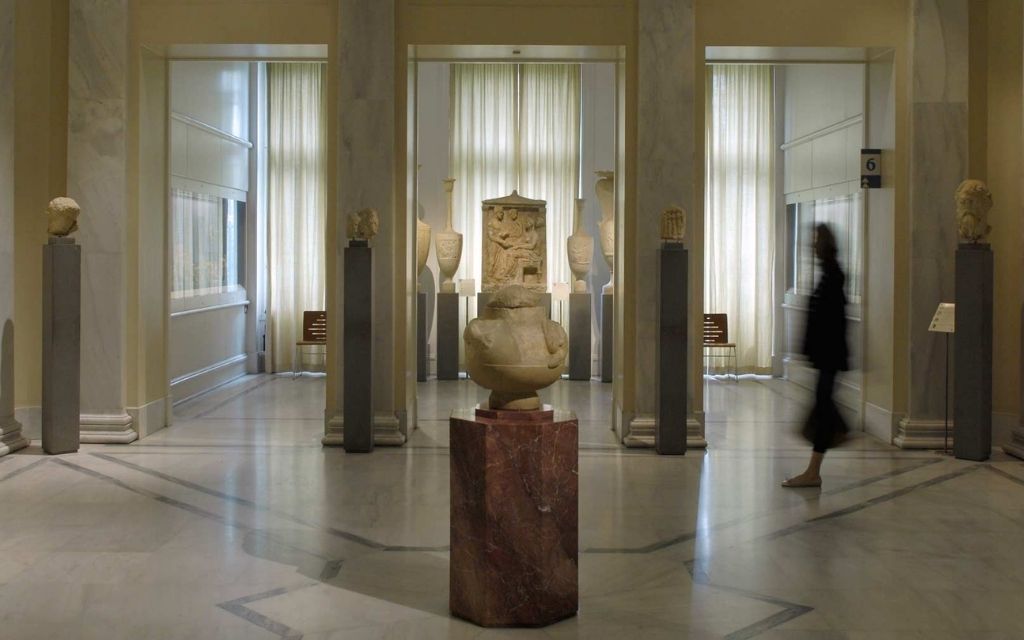 Interior of the Benaki Museum - Museums in Athens, Greece